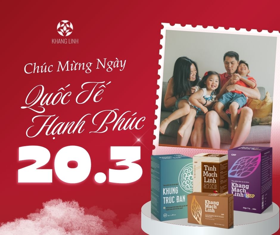 CHÚC MỪNG NGÀY QUỐC TẾ HẠNH PHÚC 20/3
